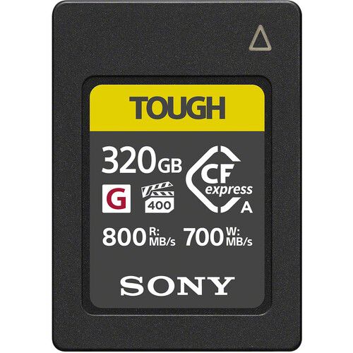 Sony 320GB CEA-G Series CFexpress Type A Memory Card (CEA-G320T)