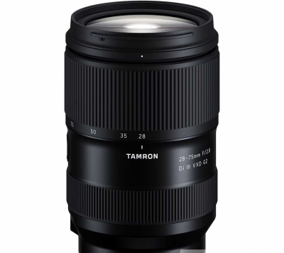 28-75mm f/2.8 di iii vxd g2 lens for sony e mount