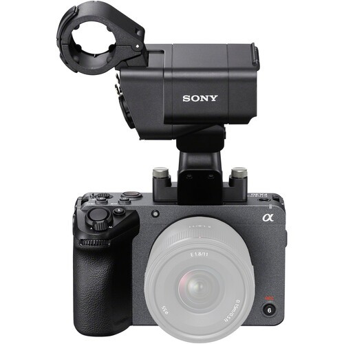 sony fx30 compact cinema line gateway camera + xlr handle unit