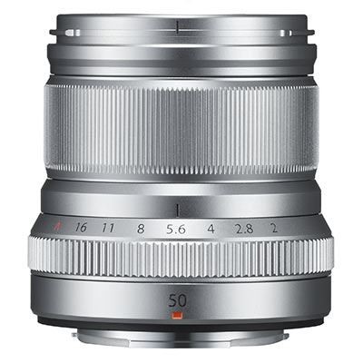 Fujifilm XF 50mm f/2 R WR Lens (Silver)