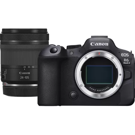 canon eos r6 mark ii mirrorless camera + rf 24-105mm f4-7.1 is stm lens