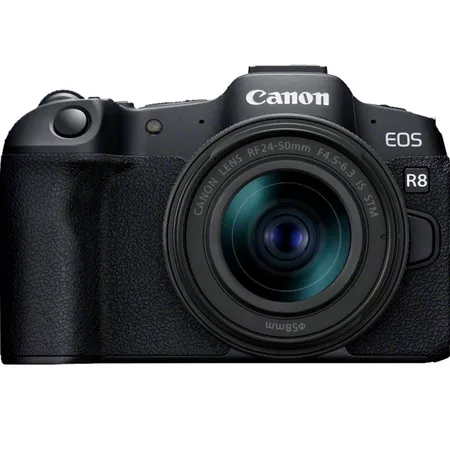 Canon EOS R8 Digital Camera + RF 24-50mm f/4.